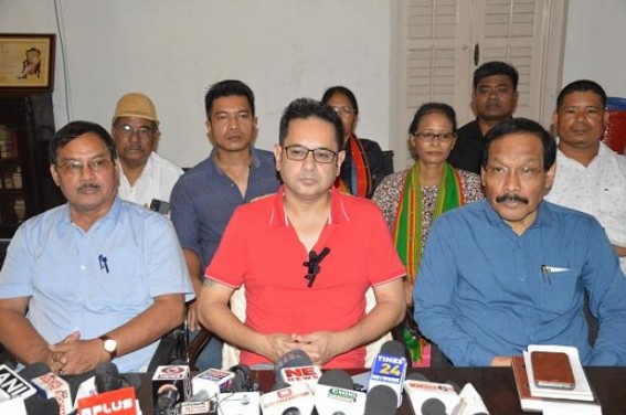 ‘Will keep pressurizing the Central Govt till our Greater Tipraland demand is fulfilled’ : Says Tipra Motha Supremo Pradyot Manikya, announced 12 hours Strike in ADC on 30th September ‘Will keep pressurizing the Central Govt till our Greater Tipraland demand is fulfilled’ : Says Tipra Motha Supremo Pradyot Manikya, announced 12 hours Strike in ADC on 30th September